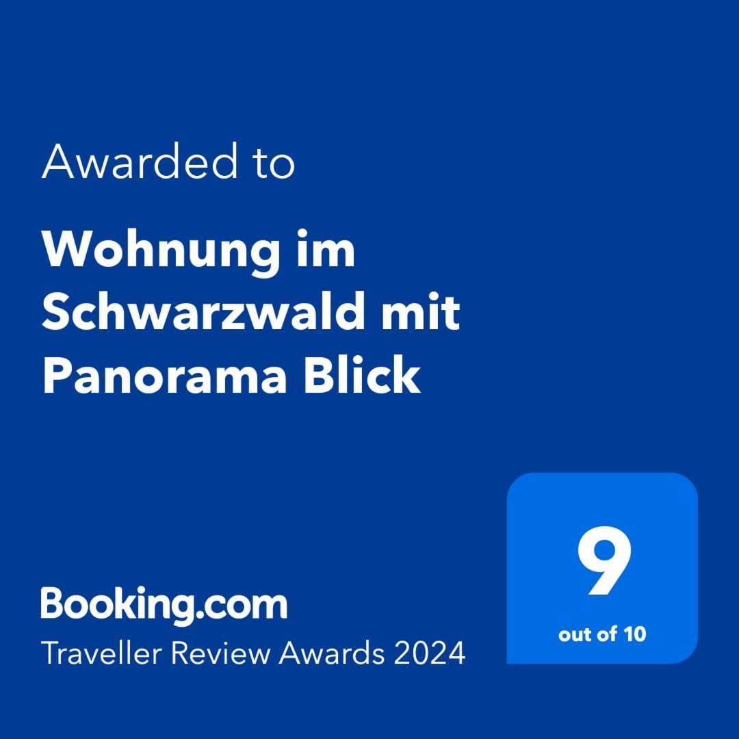 Wohnung Im Schwarzwald Mit Panorama Blick Kleines Wiesental Kültér fotó